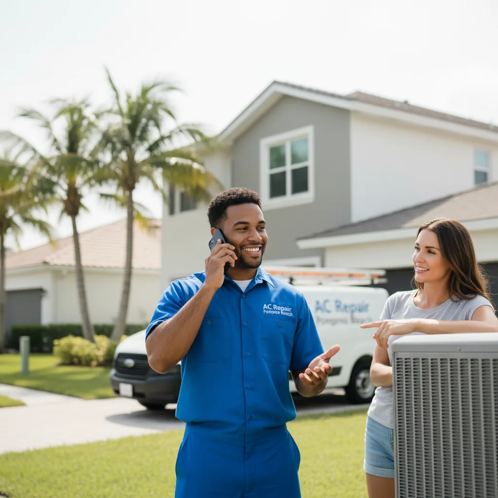 AC Repair Pompano Beach customer support in Terrebonne